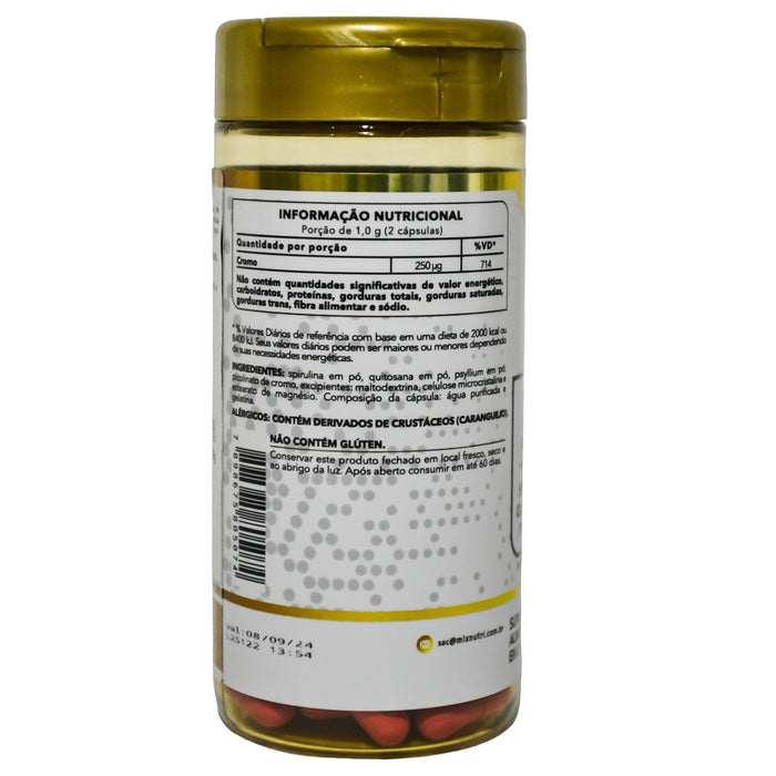 Mix Nutri Belle Espirulina Quitosana Psyllium X 60 Capsulas