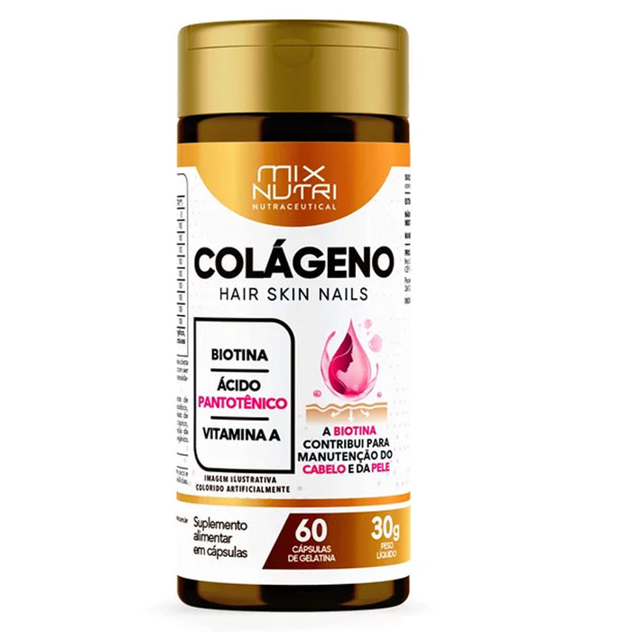 Mix Nutri Colageno Hair Skin Nails X 60 Cap