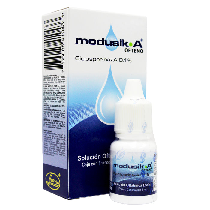 Modusik A Ofteno 0.1% Colirio X 5Ml Ciclosporina