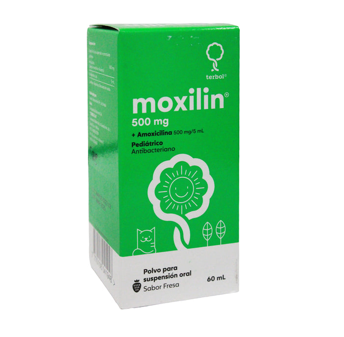 Moxilin Amoxicilina 500Mg 5Ml X 60Ml