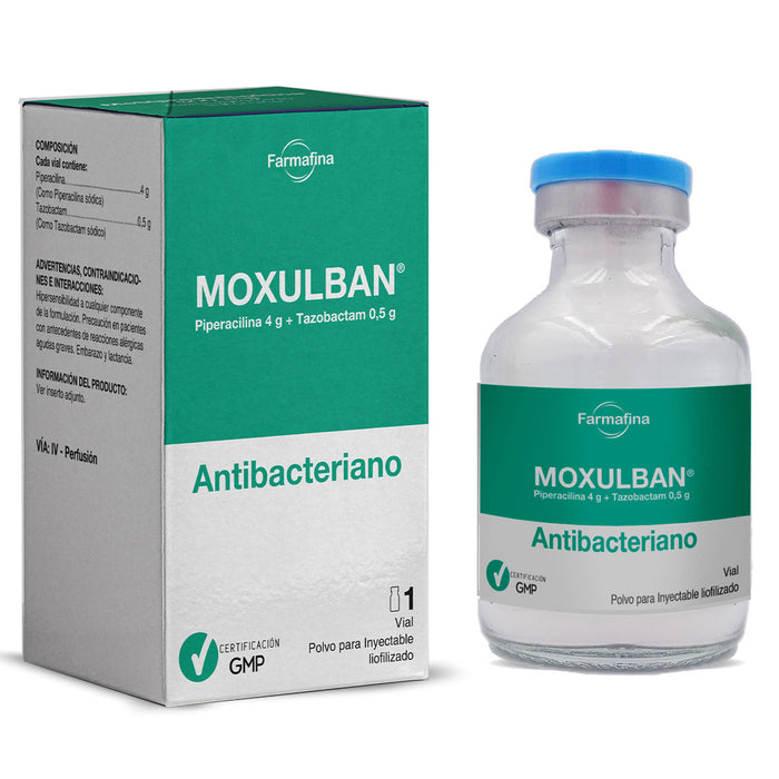 Moxulban Iv Piperacilina Tazobactam X 1 Frasco