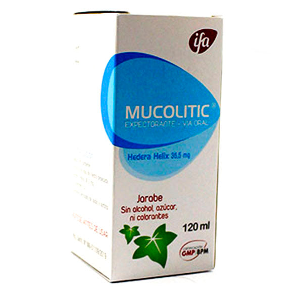 Mucolitic Hedera Helix Jarabe X 120Ml