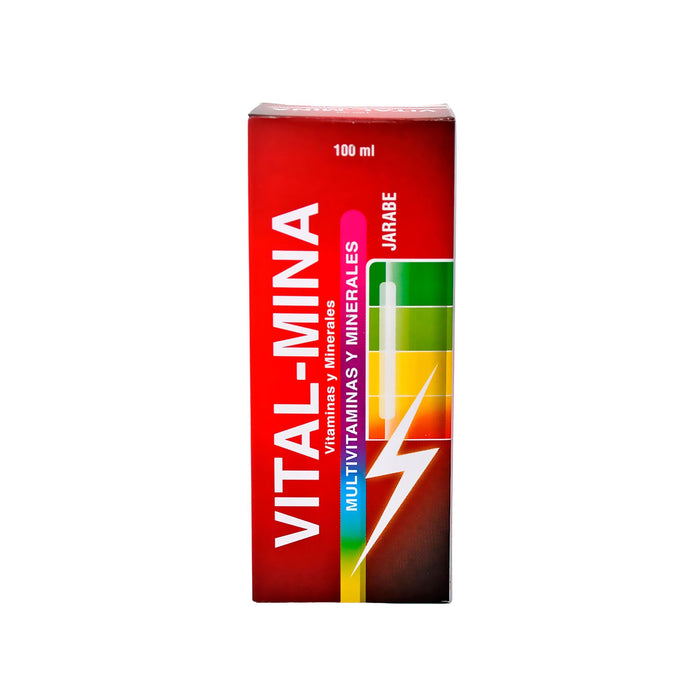 Multivitamínico Vital-Mina Jarabe Multivitaminas / Minerales X 100Ml