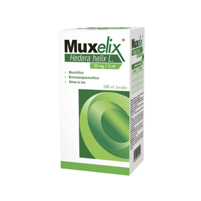 Muxelix 35Mg/5Ml Hedera Helix Jarabe X 120Ml