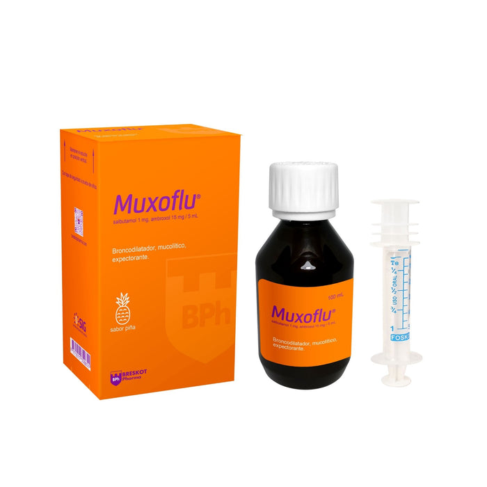 Muxoflu Salbutamol/Ambroxol X 100Ml