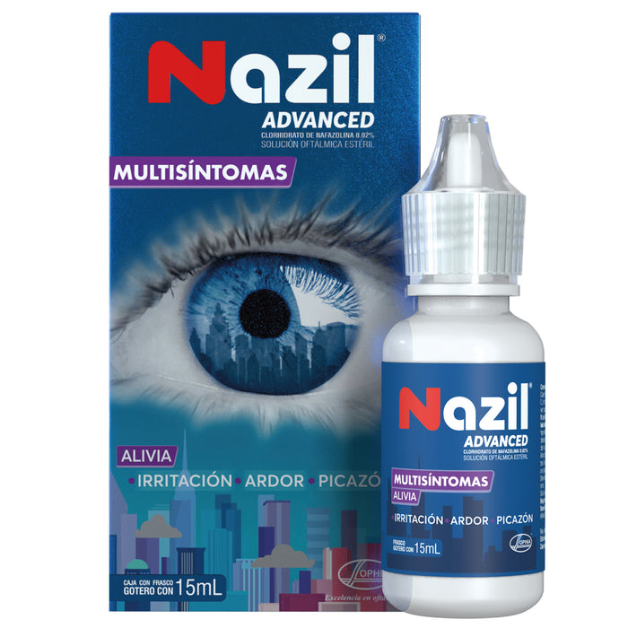 Nazil Advanced 02% Colirio Nafazolina X 15Ml