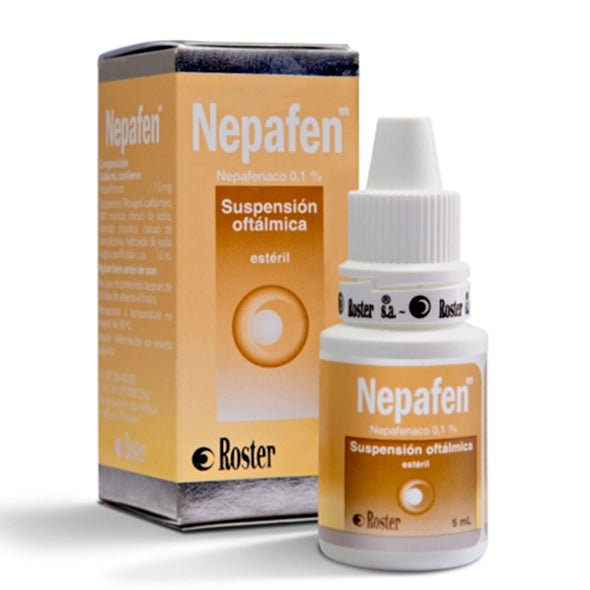 Nepafen 0.1% Colirio X 5Ml Nepafenaco