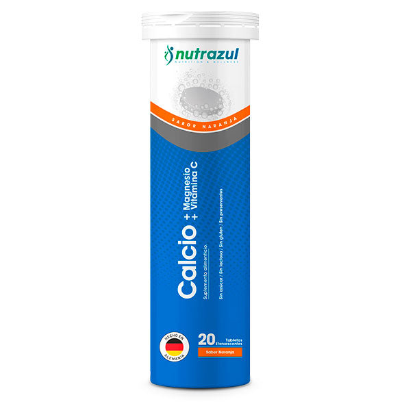 Nutrazul Vitamina C + Calcio + Magnesio Efervescente X Tubo