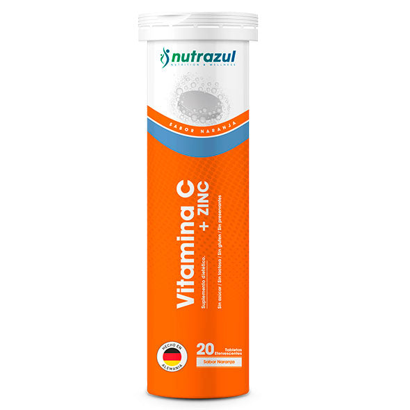 Nutrazul Vitamina C + Zinc Efervescente X Tubo