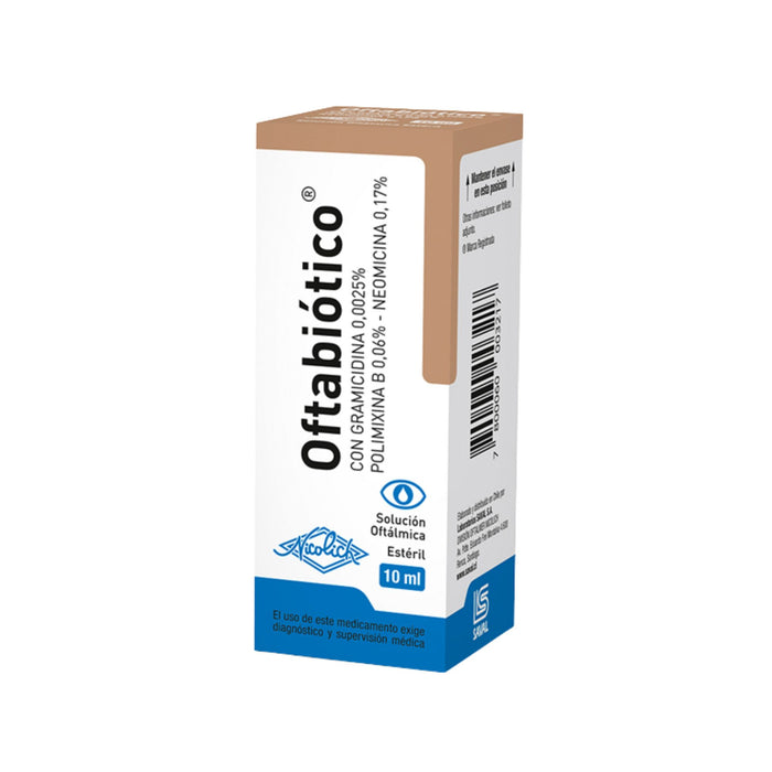 Oftabiótico Solución Oftálmica X 10Ml