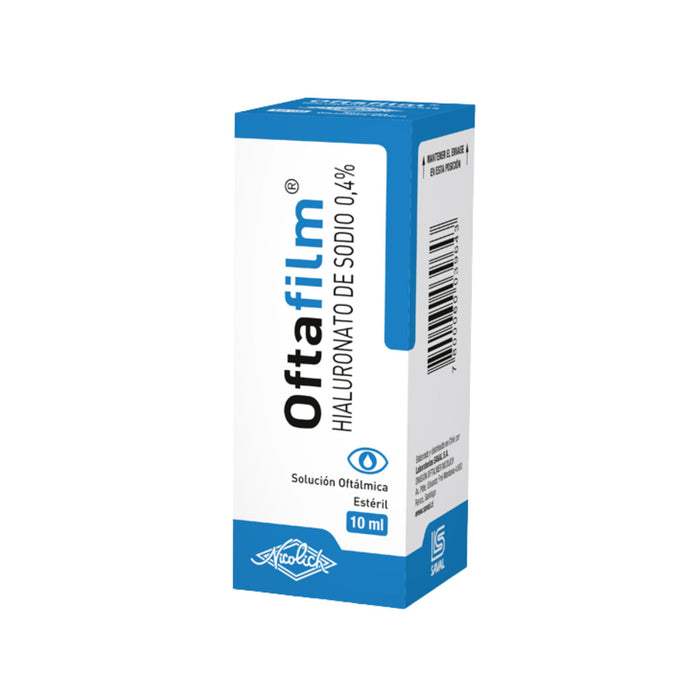 Oftafilm 0.4% Hialuronato Sodio Colirio X 10Ml