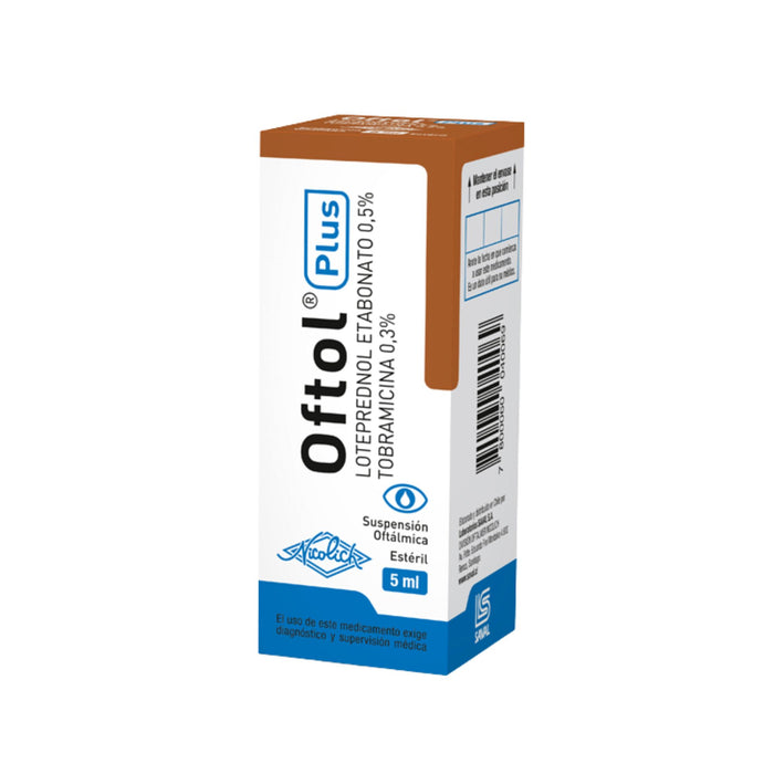 Oftol Plus Loteprednol Tobramicina Colirio X 5Ml