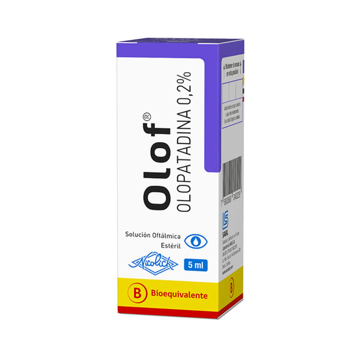 Olof 0.2% Olopatadina Colirio X 5Ml