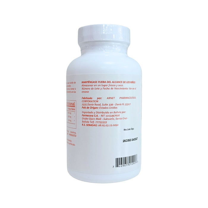 Omega 3 Farmacorp 1000Mg X 60 Cápsulas