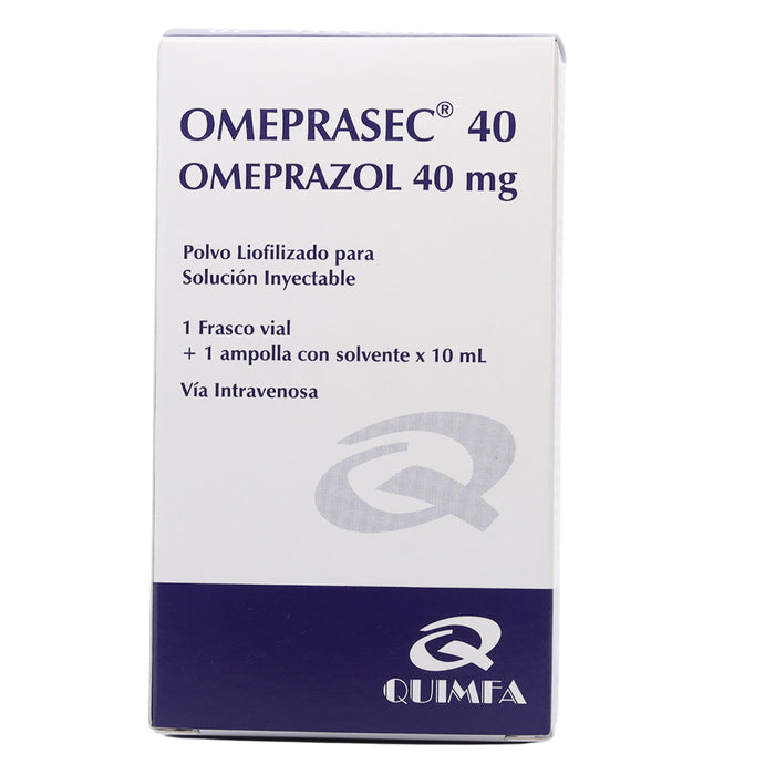 Omeprasec Omeprazol 40Mg Y 10Ml X Ampolla