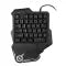 One-handed gaming keyboard - compact top view