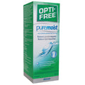 Frasco grande de solución multipropósito Opti-Free Puremoist.