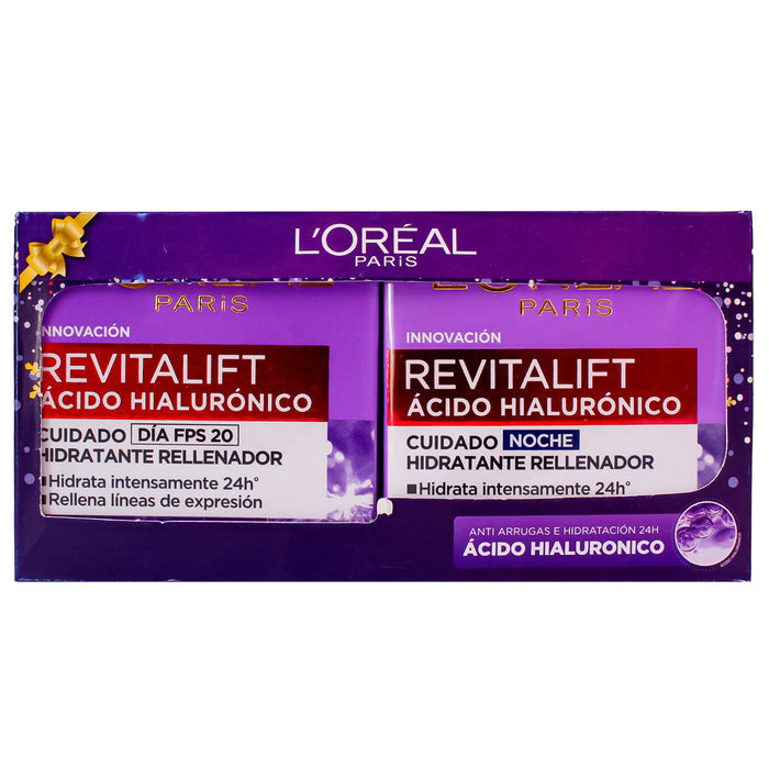 Pack Loreal Revitalift Ácido Hialurónico Día + Noche