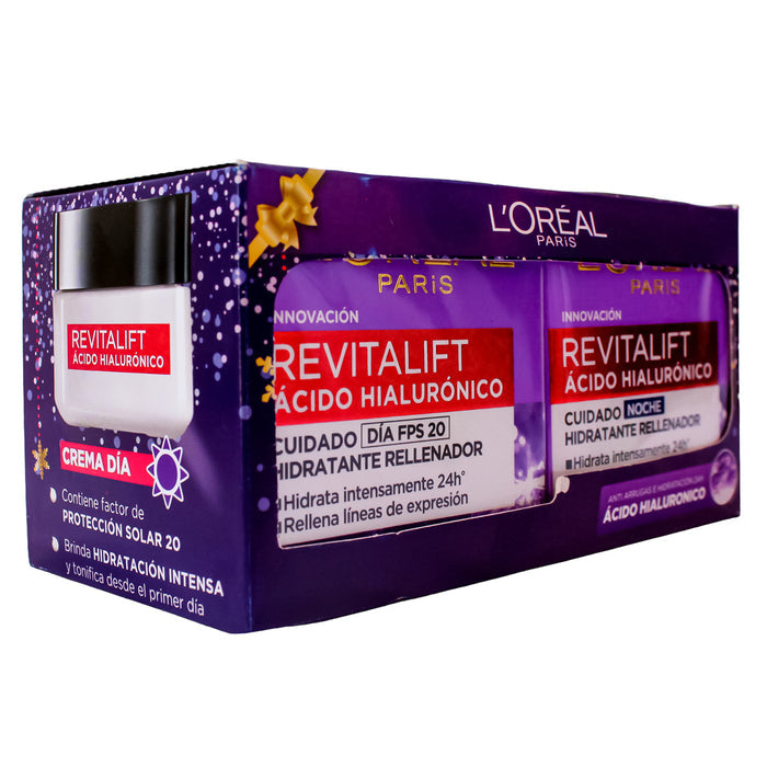 Pack Loreal Revitalift Ácido Hialurónico Día + Noche