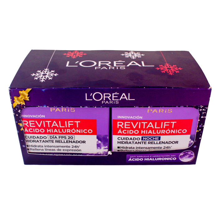 Pack Loreal Revitalift Ácido Hialurónico Día + Noche