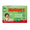 Pañales Active Sec Huggies M Verde X 56 Unidades