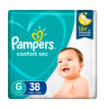 Pañales Confort Sec Pampers Talla G 9 A 13Kg X 38 Unidades