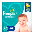 Pañales Confort Sec Pampers Talla Xg 11 A 15Kg X 34 Unidades