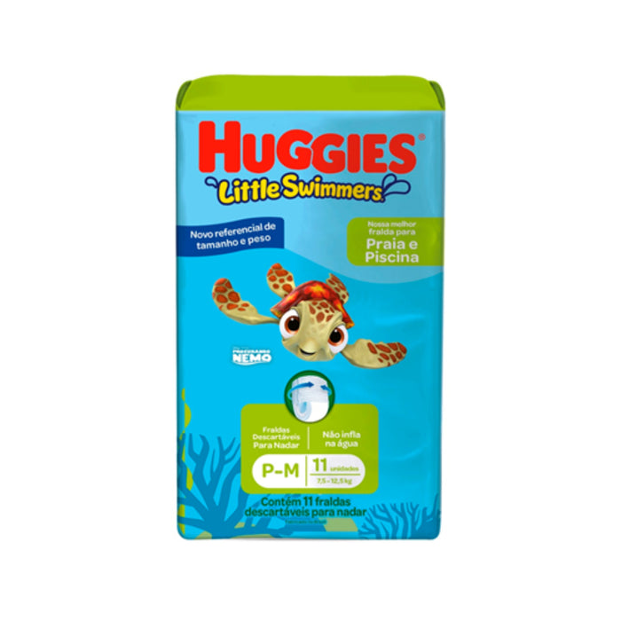 Pañales Little Swimmers Huggies Para Playa Y Piscina Talla M X 11 Unidadades