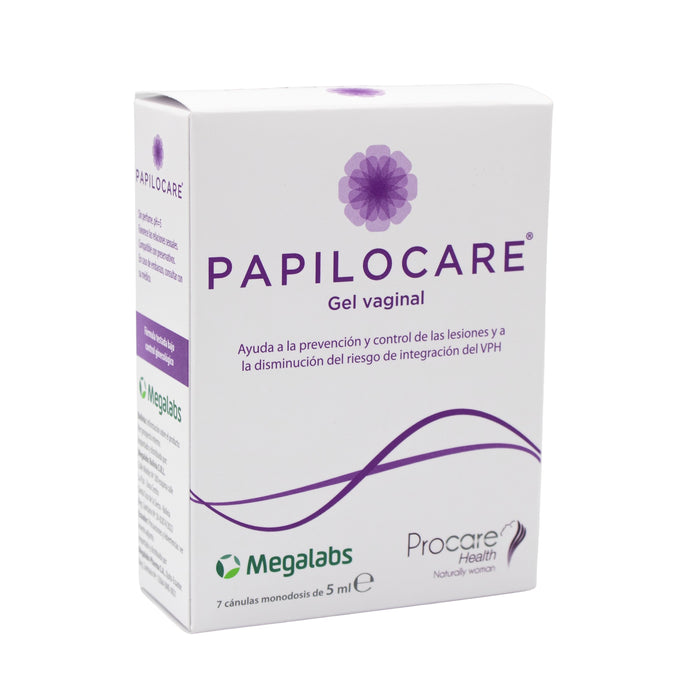 Papilocare Gel Vaginal 5Ml X 7 Canulas