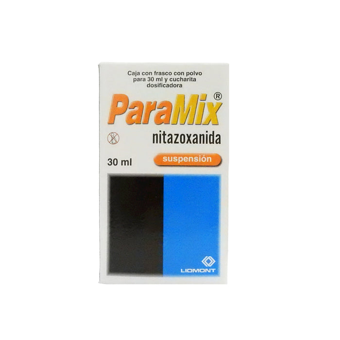 Paramix Nitazoxanida 100 Mg / 5 Ml Suspensión X 30 Ml