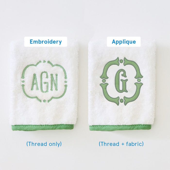 Patterned Hand Towels (pair)