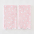 Tossed Pink Hearts / No Embroidery