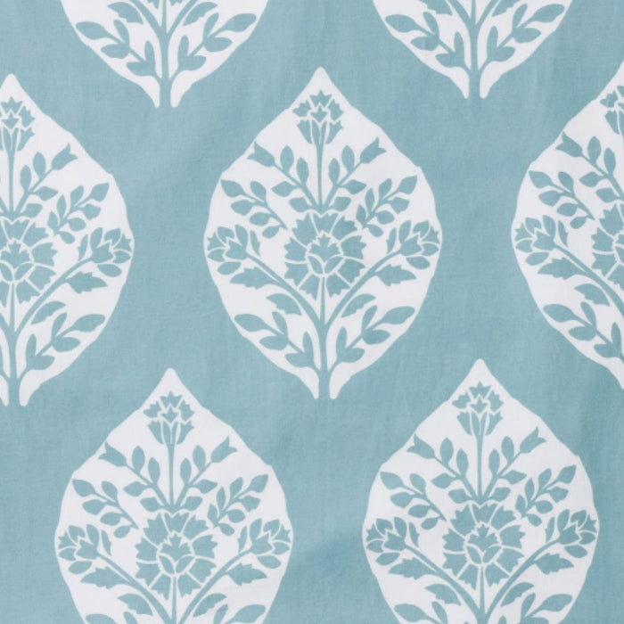 Patterned Scallop Shower Curtain