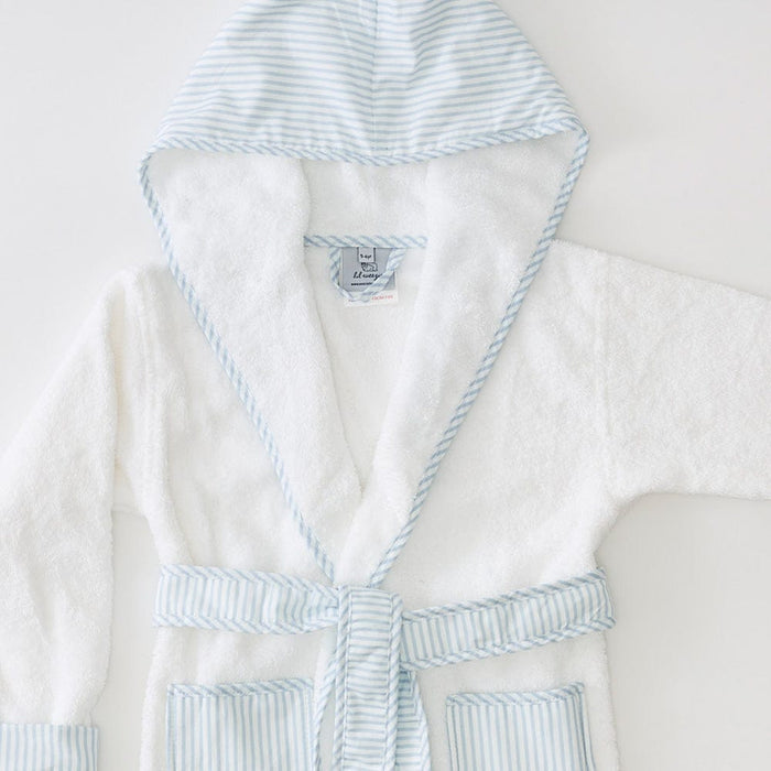 Percale Kids' Bathrobe