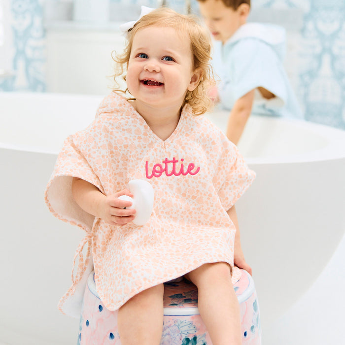 Percale Kids' Poncho