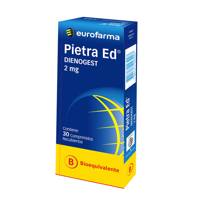 Pietra Ed 2Mg Dienogest X 30 Comprimidos