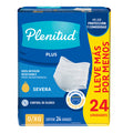 Plenitud Plus Ropa Intima Desechable Talla G Xg Unisex X 24 Unidades