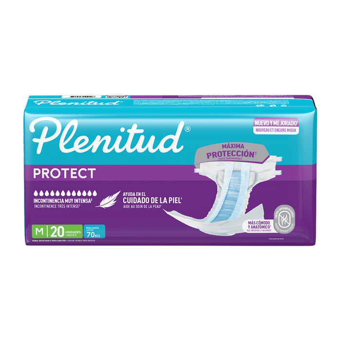 Plenitud Protect Y Neutracare Talla M Unisex Para Adulto X 20 Unidades