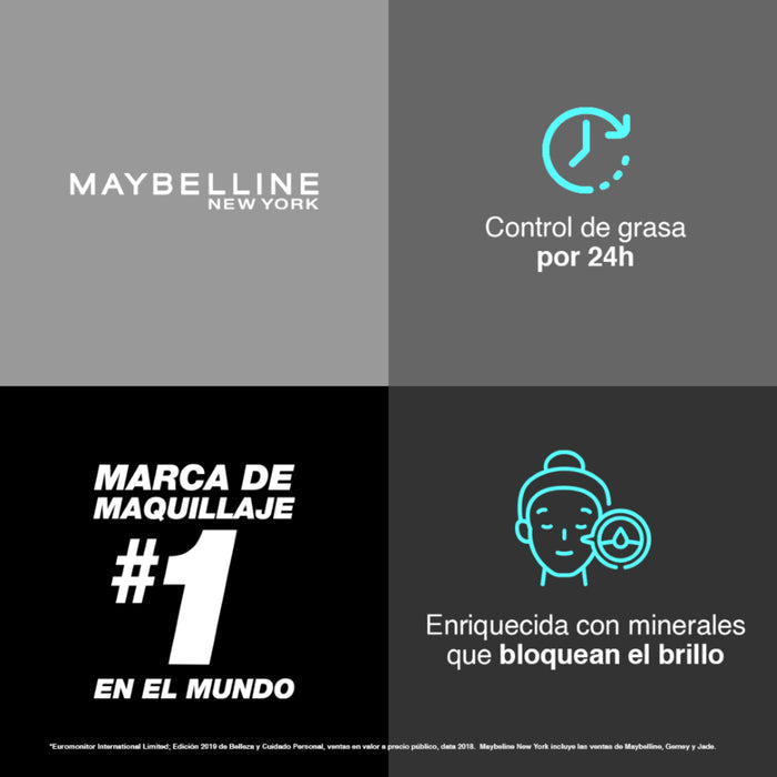Polvo Maybelline Fit Me 24Hr Oil Control Powder Foundation 230