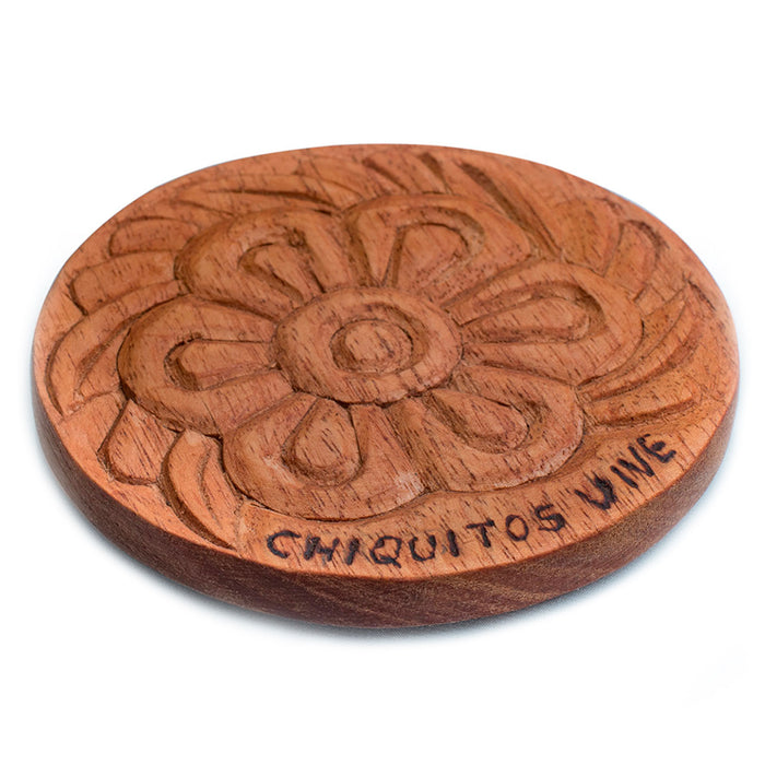 Porta Vasos La Flor De La Pasión Chiquitos Vive