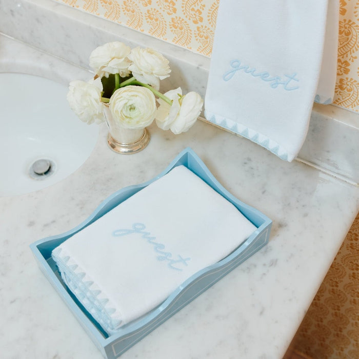 Powder Bath and Lacquer Tray Set