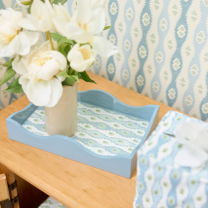 Powder Bath and Lacquer Tray Set