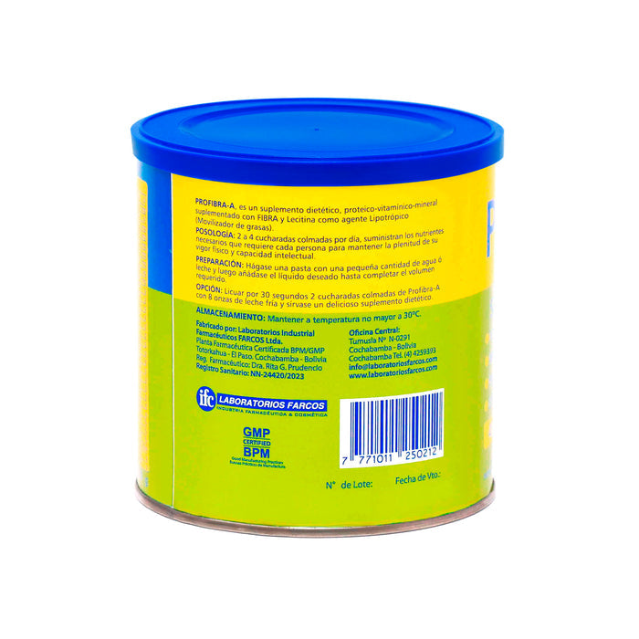 Profibra-A Fibra Suplemento Dietético X 250G
