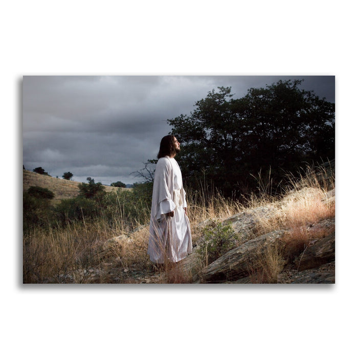 Jesus Christ 'Progression' to Gethsemane. Modern Christian art work on metal by Reflections of Christ.