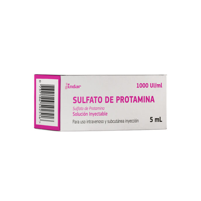 Protamina 1000Ui Y 5Ml X Ampolla