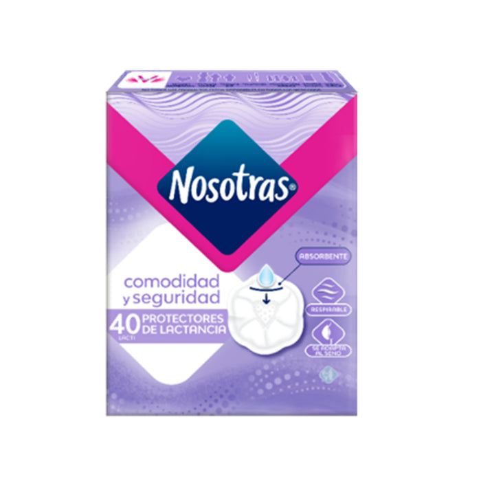 Protector De Lactancia Nosotras Lacti X 40 Unidades