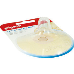 Protector De Pezón Silicona Pigeon X Unidad