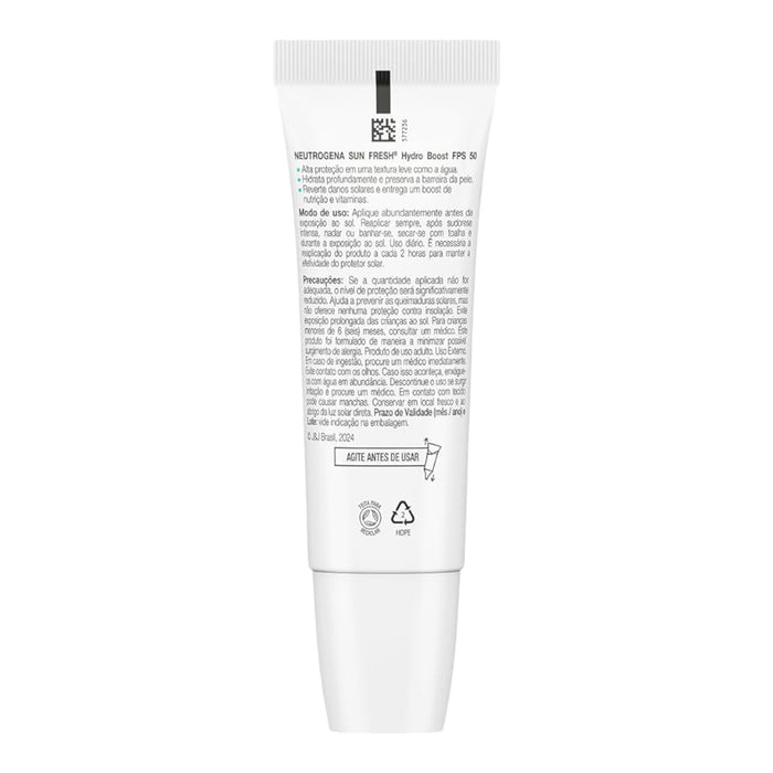 Protector Solar Facial Neutrogena Sun Fresh Fps 50 Sin Color X 40Ml