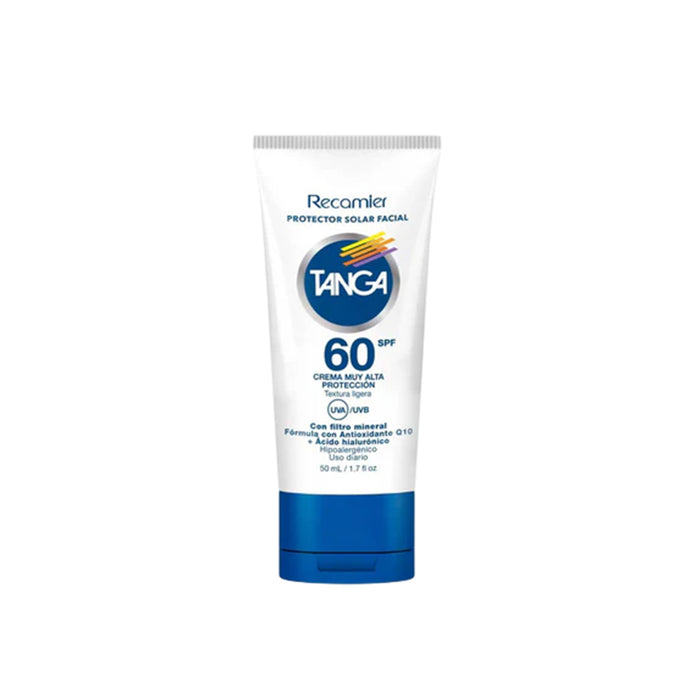 Protector Solar Recuperador Tanga Crema Facial Spf 60 X 50Ml