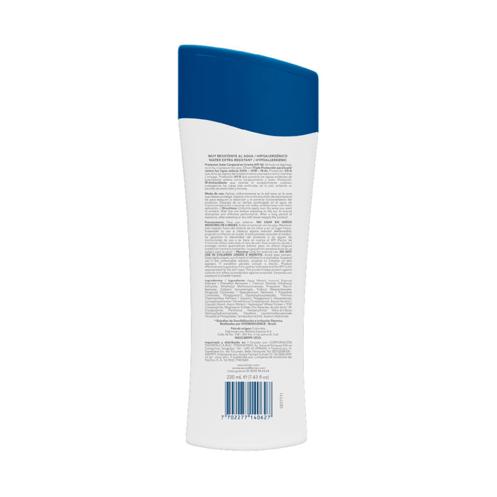 Protector Solar Sunpro Crema Spf 50 X 220Ml
